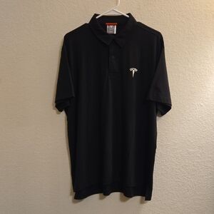 Tesla Black Polo Shirt - XL